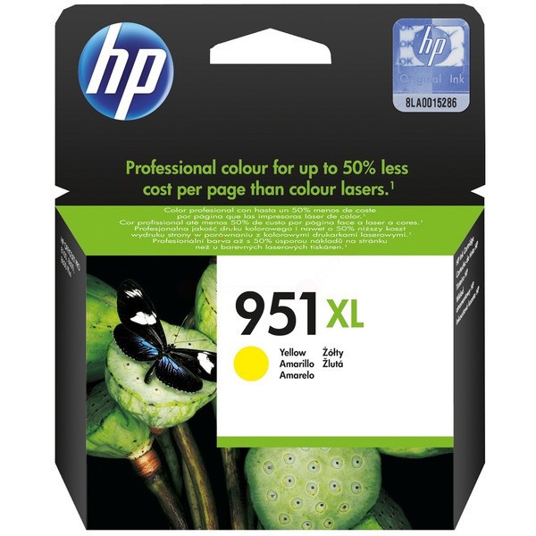 HP Tintenpatrone gelb 951XL CN048AE