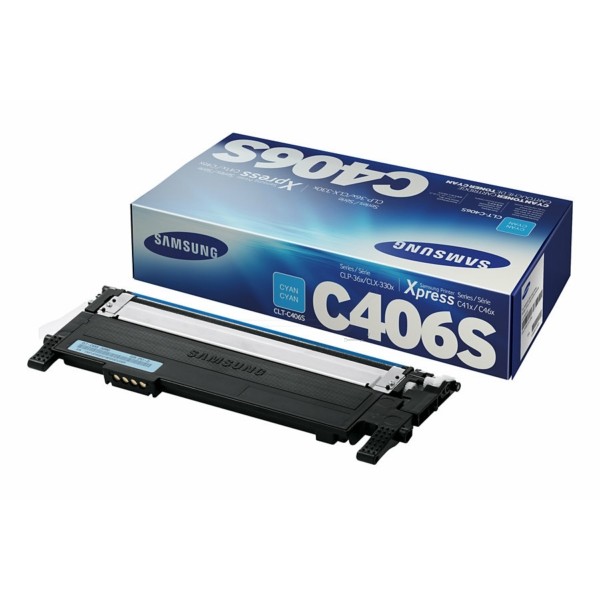 Samsung Toner cyan C406 CLTC406SELS