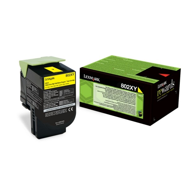 Lexmark Toner-Kit gelb return program 802XY 80C2XY0