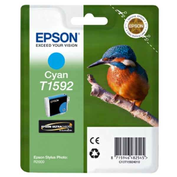 Epson Tintenpatrone cyan T1592 C13T15924010