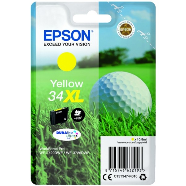 Epson Tintenpatrone gelb 34XL C13T34744010