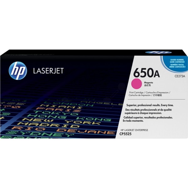 HP Tonerkartusche magenta 650A CE273A
