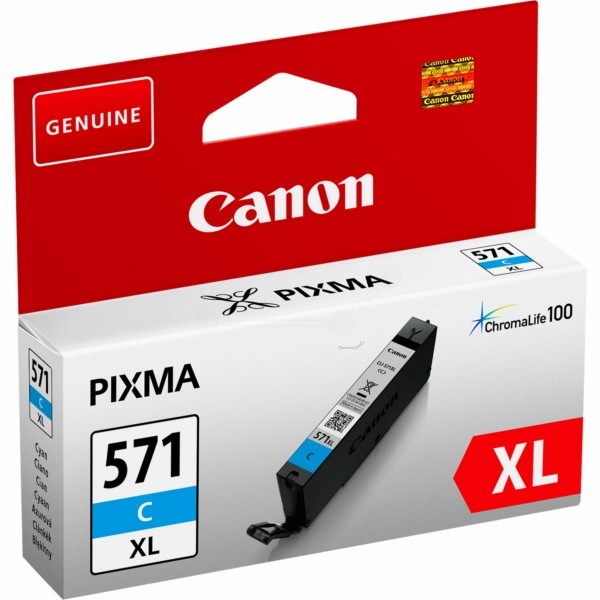 Canon Tintenpatrone cyan 571 CXL 0332C001