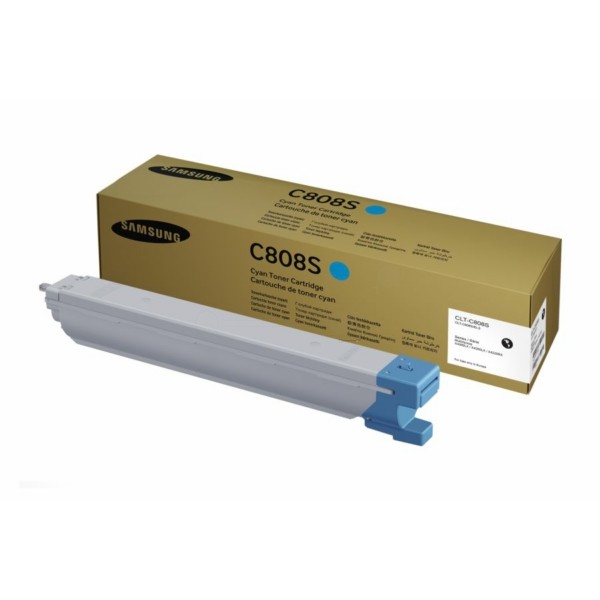 Samsung Toner-Kit cyan C808S CLTC808SELS