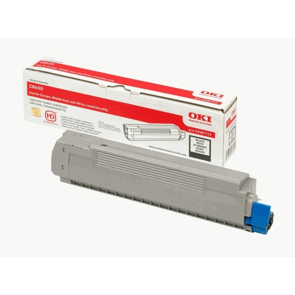 OKI Toner schwarz  43487712