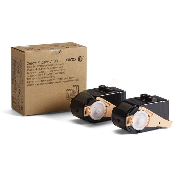 Xerox Toner-Kit schwarz Doppelpack  106R02605