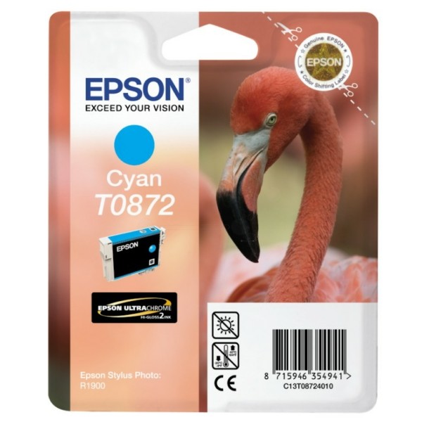 Epson Tintenpatrone cyan T0872 C13T08724010