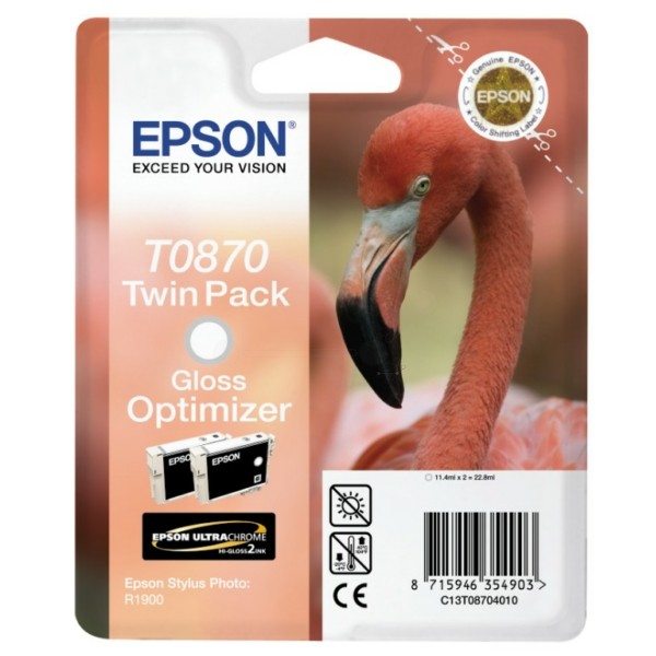 Epson Tintenpatrone Glanzverst&auml;rker T0870 C13T08704010