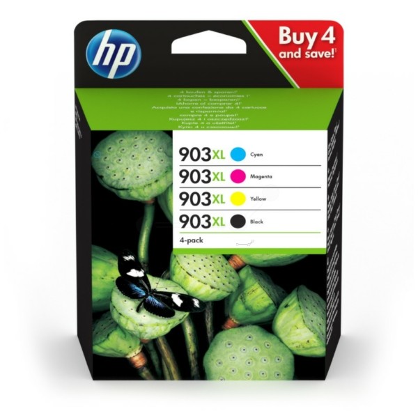 HP Tintenpatrone MultiPack Bk,C,M,Y 903XL 3HZ51AE