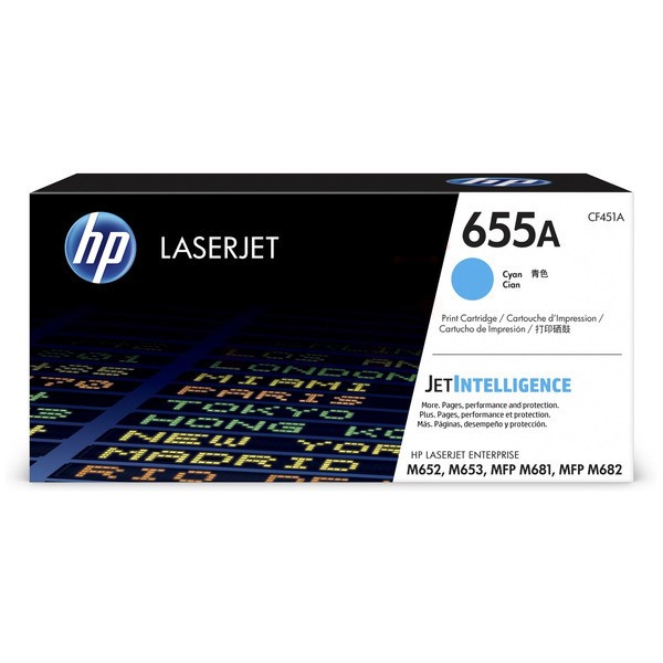 HP Tonerkartusche cyan 655A CF451A