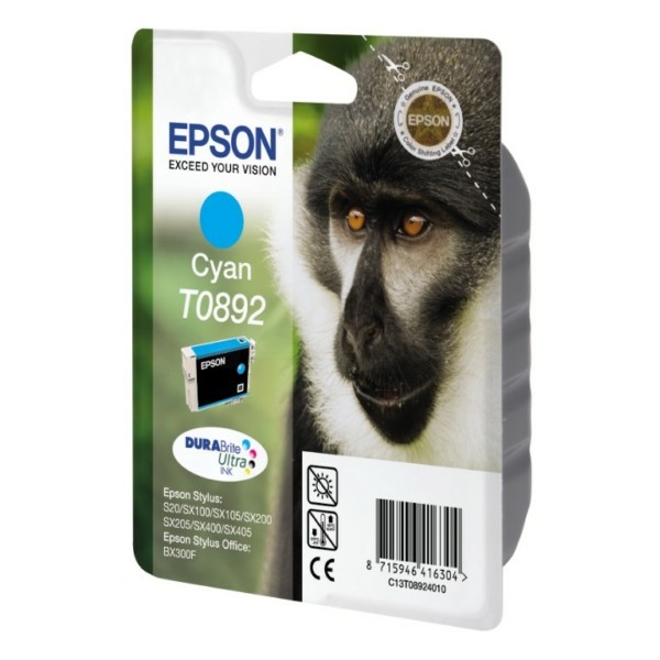 Epson Tintenpatrone cyan T0892 C13T08924011