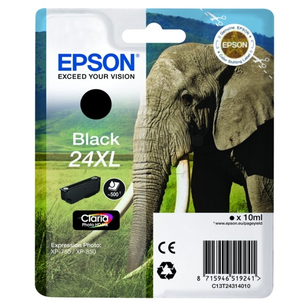 Epson Tintenpatrone schwarz 24XL C13T24314010