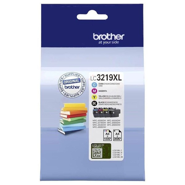 Brother Tintenpatrone MultiPack Bk,C,M,Y  LC3219XLVALDR