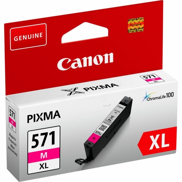 Canon Tintenpatrone magenta 571 MXL 0333C001