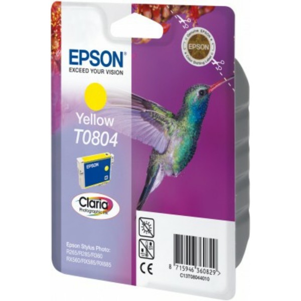Epson Tintenpatrone gelb T0804 C13T08044011