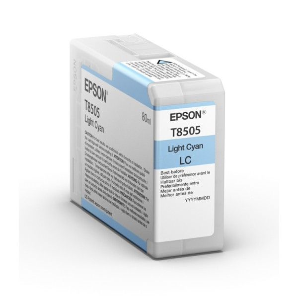 Epson Tintenpatrone cyan hell T8505 C13T850500