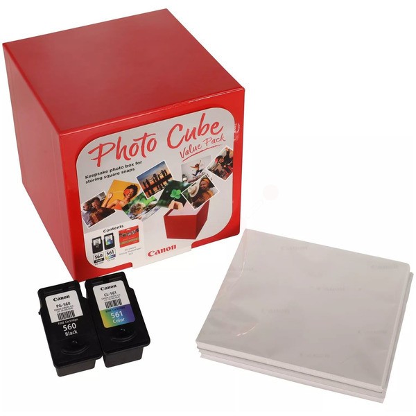 Canon Druckkopfpatrone Multipack schwarz / color + Fotopapie