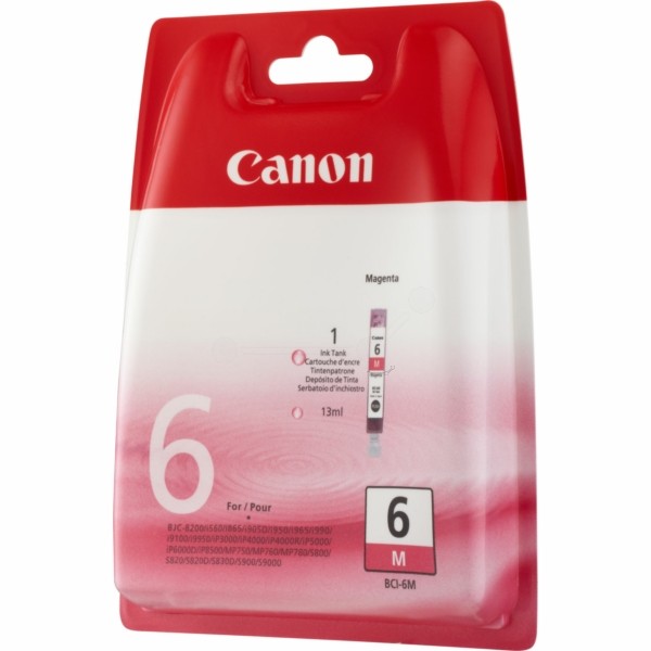 Canon Tintenpatrone magenta BCI-6 M 4707A002