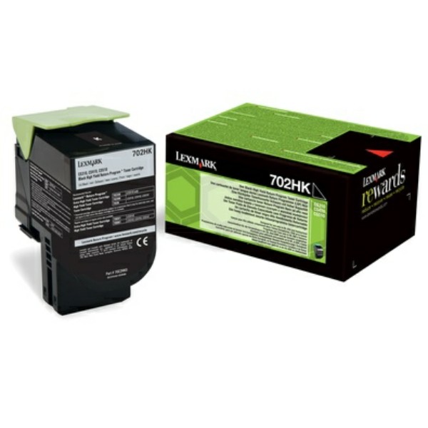 Lexmark Toner-Kit schwarz return program 702HK 70C2HK0