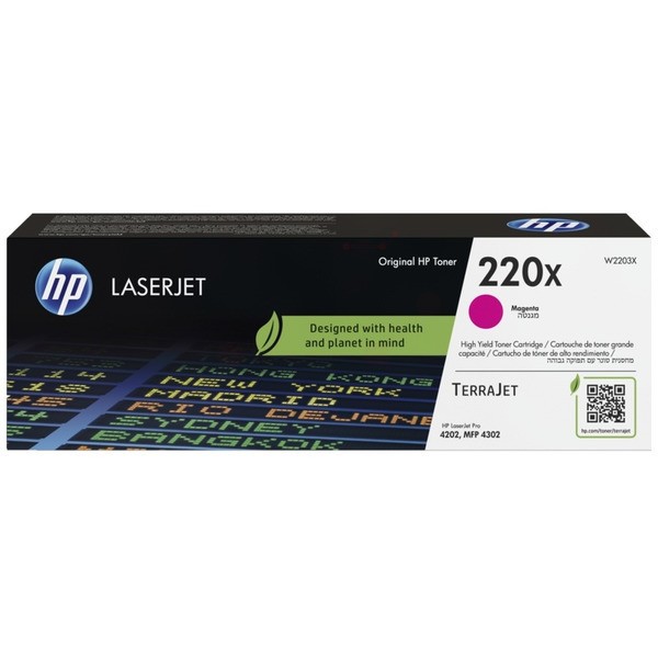 HP Tonerkartusche magenta High-Capacity 220X W2203X