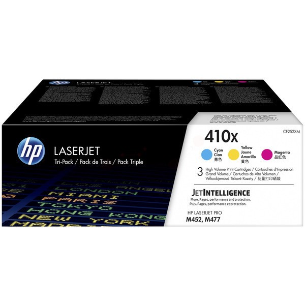 HP Tonerkartusche MultiPack C,M,Y 410X CF252XM