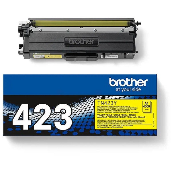 Brother Toner-Kit gelb  TN423Y