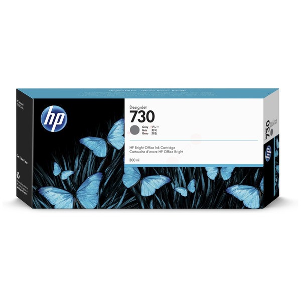 HP Tintenpatrone grau 730 P2V72A
