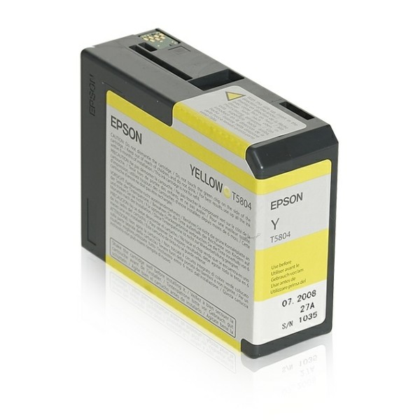 Epson Tintenpatrone gelb T5804 C13T580400