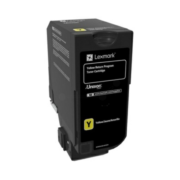 Lexmark Toner-Kit gelb return program  74C20Y0