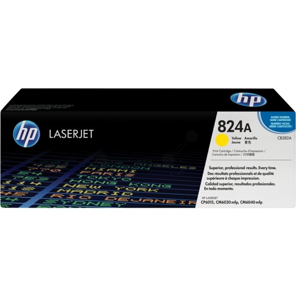HP Toner gelb 824A CB382A