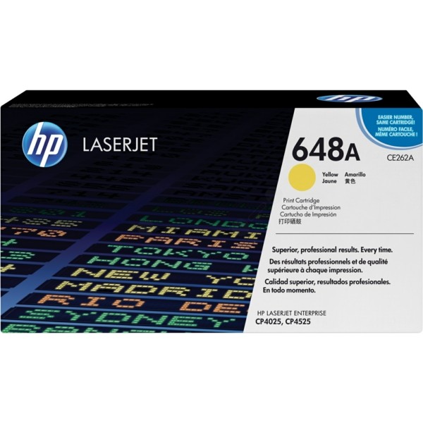 HP Tonerkartusche gelb 648A CE262A